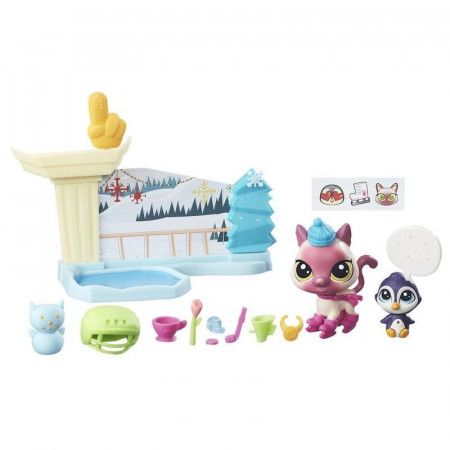 LODOWISKO ZWIERZAKOWE HISTORIE LITTLEST PET SHOP HASBRO B8037 B4482