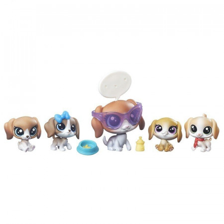 RODZINA PIESKÓW LITTLEST PET SHOP HASBRO B7048 B1902