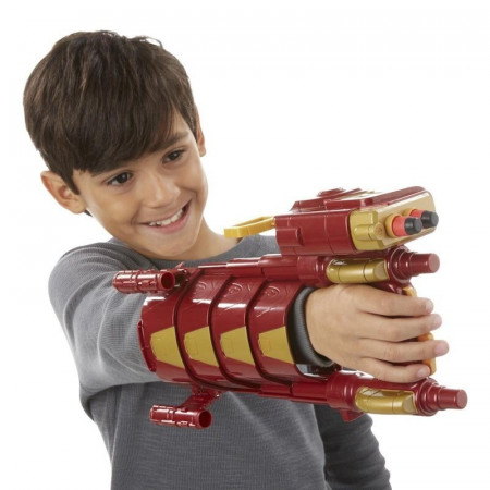 Rękawica Iron Man Avengers z wyrzutnią NERF HASBRO