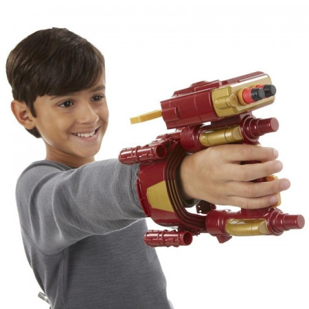 Rękawica Iron Man Avengers z wyrzutnią NERF HASBRO