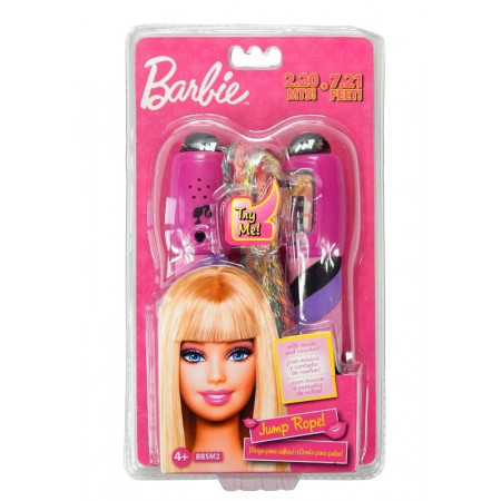 Skakanka Barbie z licznikiem i muzyką