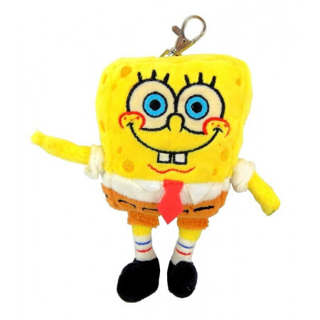 Simba SpongeBob Kanciastoporty Pluszowa Figurka Zawieszka