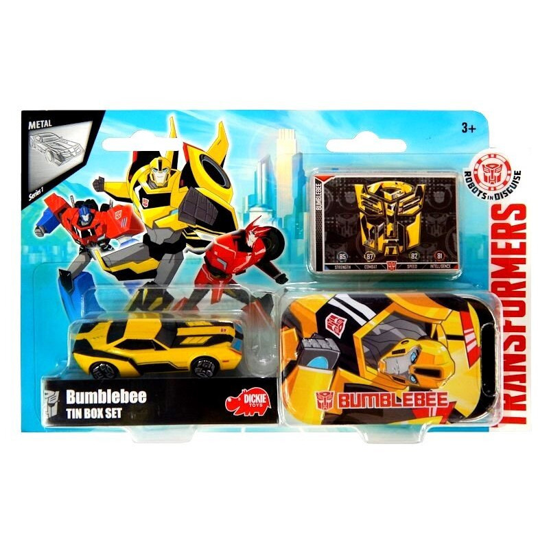 Auto Robot Transformers Bumblebee Światło i dźwięk DICKIE Auto Robot Transformers Bumblebee Światło i dźwięk DICKIE