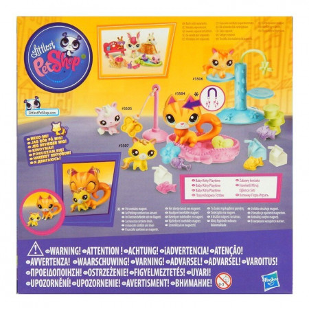 Rodzina Kotków Mama i Dzieci Littlest Pet Shop Hasbro A5475 A5477