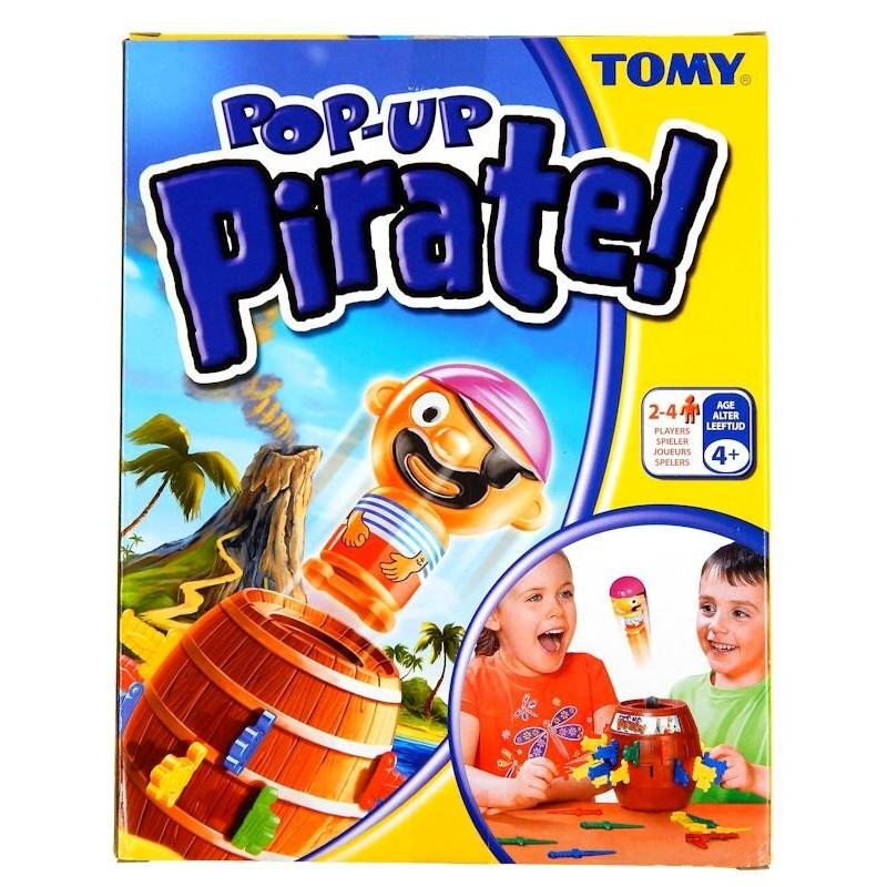 Gra rodzinna wyskakujący Pirat w Beczce Tomy T7028 Gra rodzinna wyskakujący Pirat w Beczce Tomy T7028