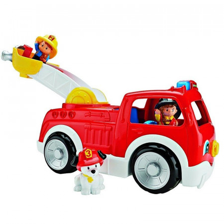 Zabawki Fisher Price • Wóz Strażacki Little People • Fisher Price • Język polski • Sklep Kupujemy Zabawki