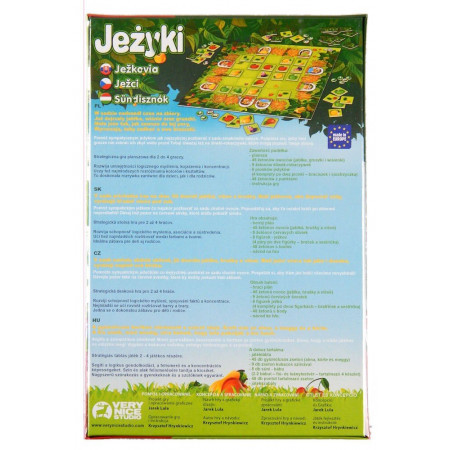 JEŻYKI Trefl - strategiczna gra planszowa