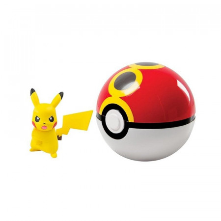 Figurka Pokemon Pikachu i Repeat Ball TOMY T18830/T18532