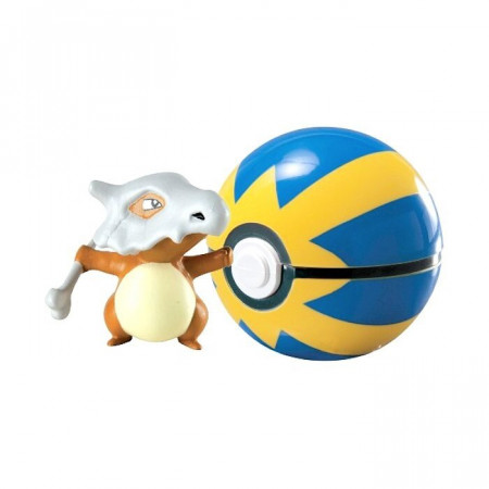 Figurka Pokemon Cubone i Quick Ball TOMY