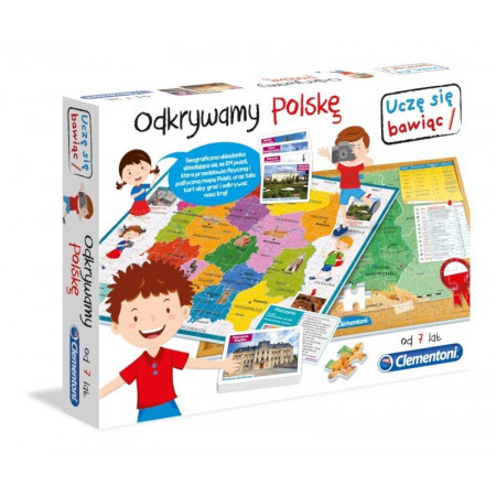 Clementoni Odkrywamy Polskę Gra Edukacyjna