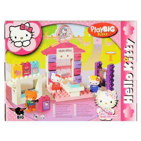 Klocki Hello Kitty Różowy Sklepik PlayBIG 44 elementy