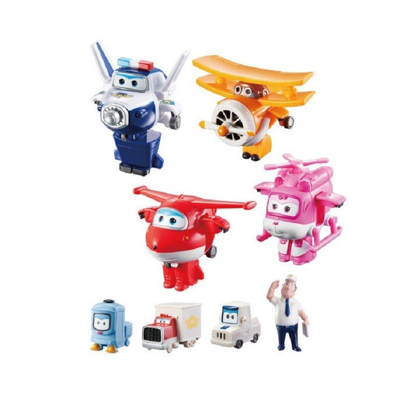 Super Wings Transformujące Samoloty Jett i Paul Super Wings Transformujące Samoloty Jett i Paul