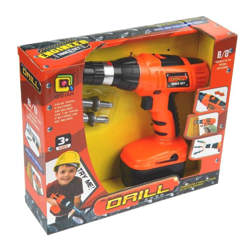 WKRĘTARKA Black Decker SMOBY Dźwięk + Akcesoria