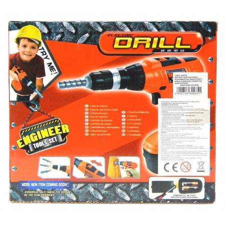 WKRĘTARKA Black Decker SMOBY Dźwięk + Akcesoria
