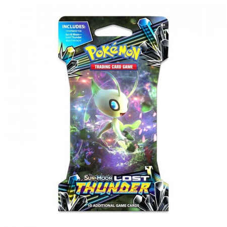 Pokemon Sun & Moon 8: Lost Thunder Sleeved Booster POK80456