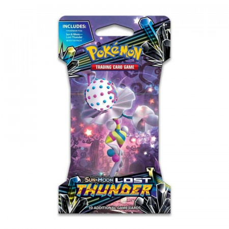 Pokemon Sun & Moon 8: Lost Thunder Sleeved Booster POK80456