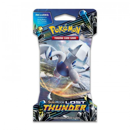 Pokemon Sun & Moon 8: Lost Thunder Sleeved Booster POK80456