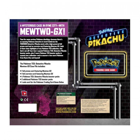 Pokemon Detective Pikachu Mewtwo-GX Case File