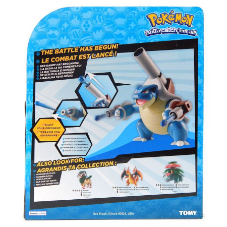 Figurka Pokemon Mega Venusaur Tomy z wyrzutnią dysków