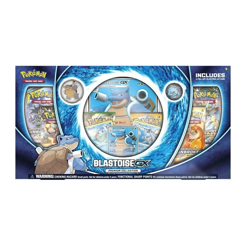 Pokemon Blastoise-GX Premium Collection Box 290-80408