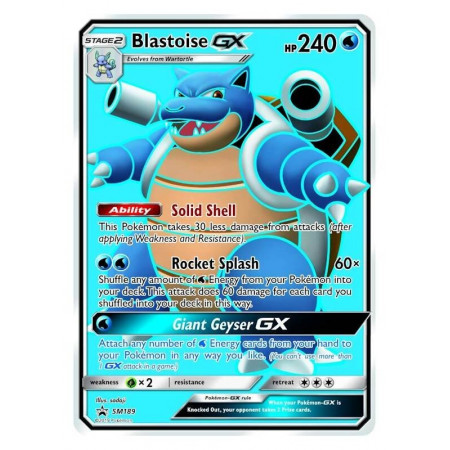 Pokemon Blastoise-GX Premium Collection Box 290-80408