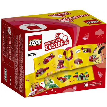 Klocki Lego Classic Czerwony Zestaw Kreatywny 10707