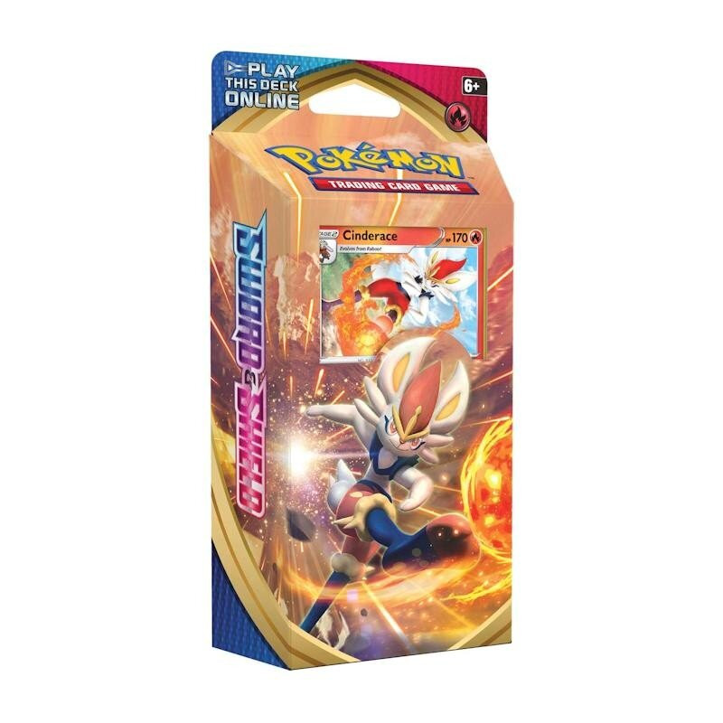 Pokemon Shield & Sword CINDERACE Theme Deck POK80659 Pokemon Shield & Sword CINDERACE Theme Deck POK80659