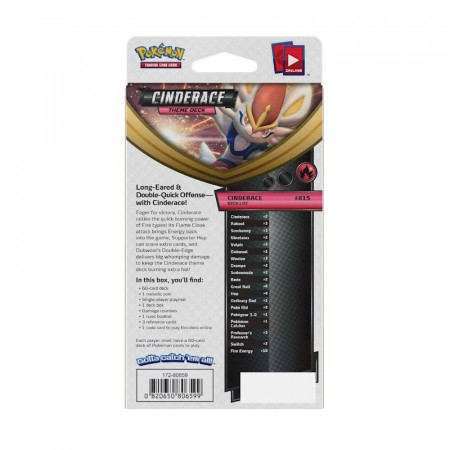 Pokemon Shield & Sword CINDERACE Theme Deck POK80659