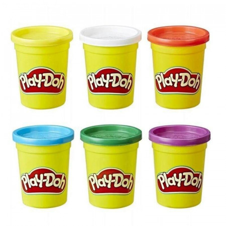 Ciastolina Play-Doh 6 Tub 672g Hasbro masa plastyczna C3898
