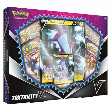 Pokemon TCG Toxtricity V Box Karty TCG Boostery Zestaw