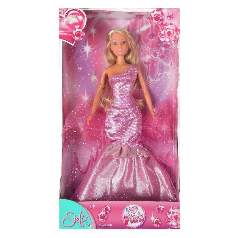 Lalka Steffi Love Księżniczka Simba 30 cm I Love Pink w różowej sukni Lalka Steffi Love Księżniczka Simba 30 cm I Love Pink w różowej sukni