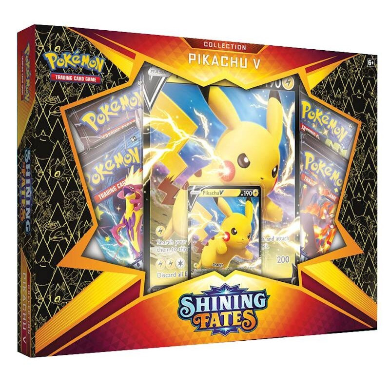 Pokemon TCG: 4,5 Shining Fates Pikachu V Box - PREORDER Pokemon TCG: 4,5 Shining Fates Pikachu V Box - PREORDER