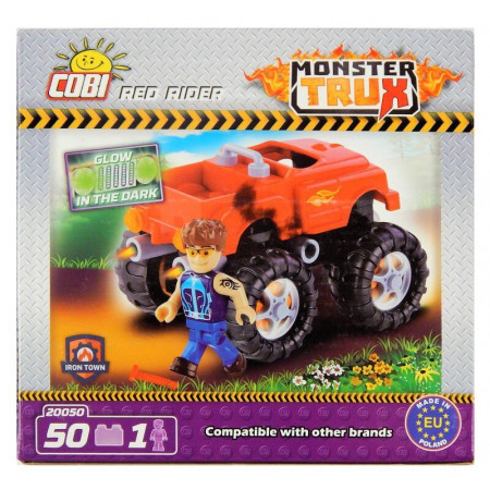 Cobi Klocki Monster Trux Red Rider  50 el.