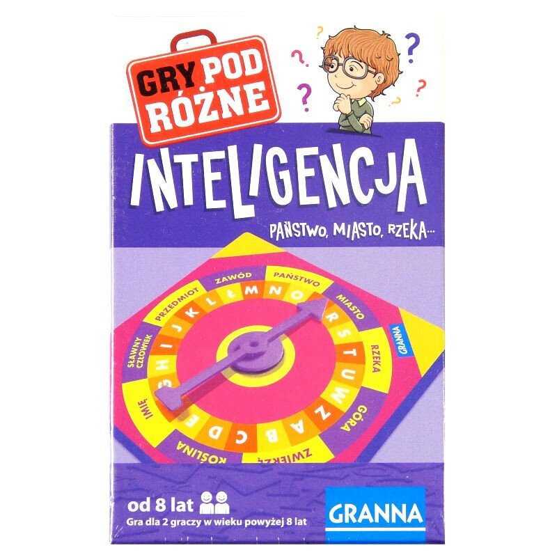 Granna Gra Inteligencja podróżna kieszonkowa Granna Gra Inteligencja podróżna kieszonkowa