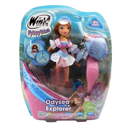 Lalka Winx Club Flora Odkrywczyni Odysei COBI