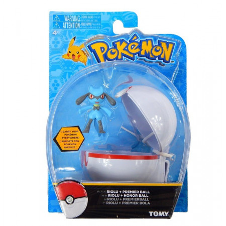 Figurka Pokemon Eevee i Luxury Ball
