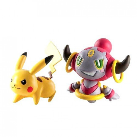 Komplet 2 figurek Pokemon Pikachu i Hoopa TOMY