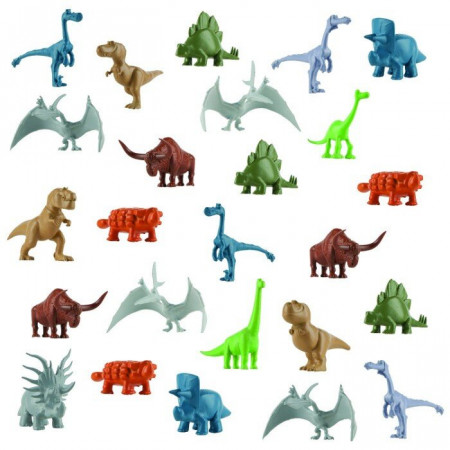 ZESTAW DINOZAURY W TUBIE DOBRY DINOZAUR 25 SZT. TOMY L62321