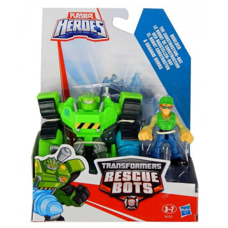 Transformers Rescue Bots BOULDER & GRAHAM BURNS Playskool Heroes