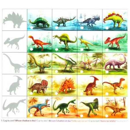 Świat Dinozaurów JAWA Elektroniczna gra edukacyjna