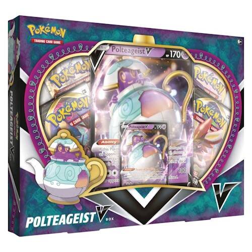 Pokemon Sword & Shield - Rebel Clash May'20 V Box - Polteageist